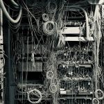 a bunch of wires and wires in a room