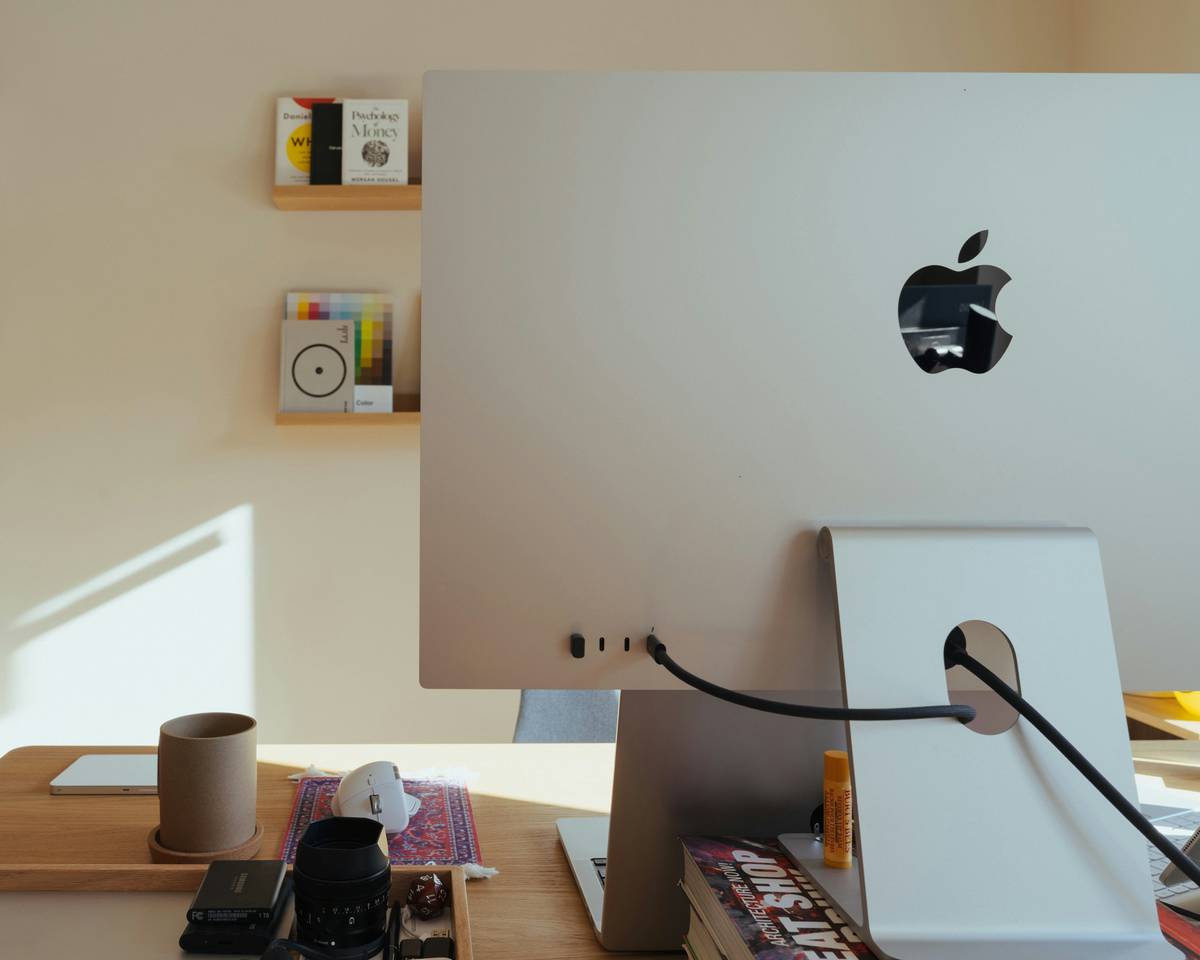 wireless smart table with Qi charging surface and hidden sensors